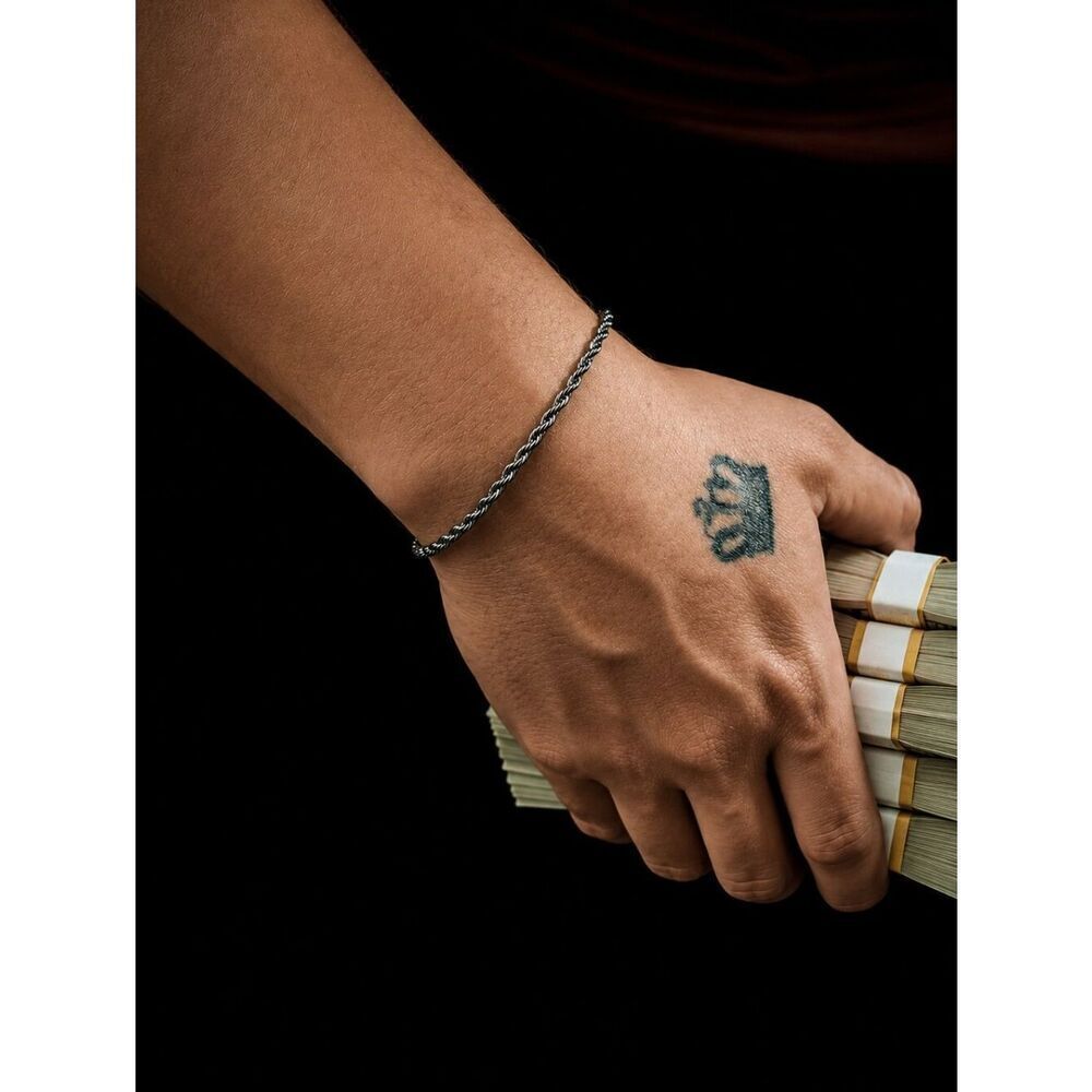 Stainless Steel Rope Bracelet